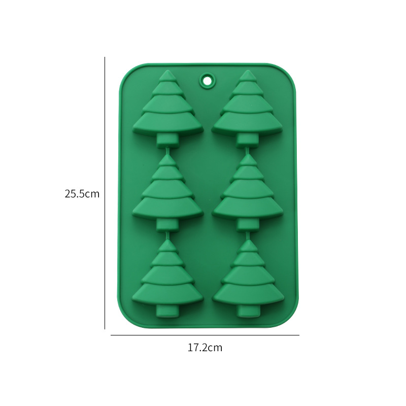 Christmas Silicone Mold – Holiday Candy & Chocolate Mould Tray with Festive Shapes
